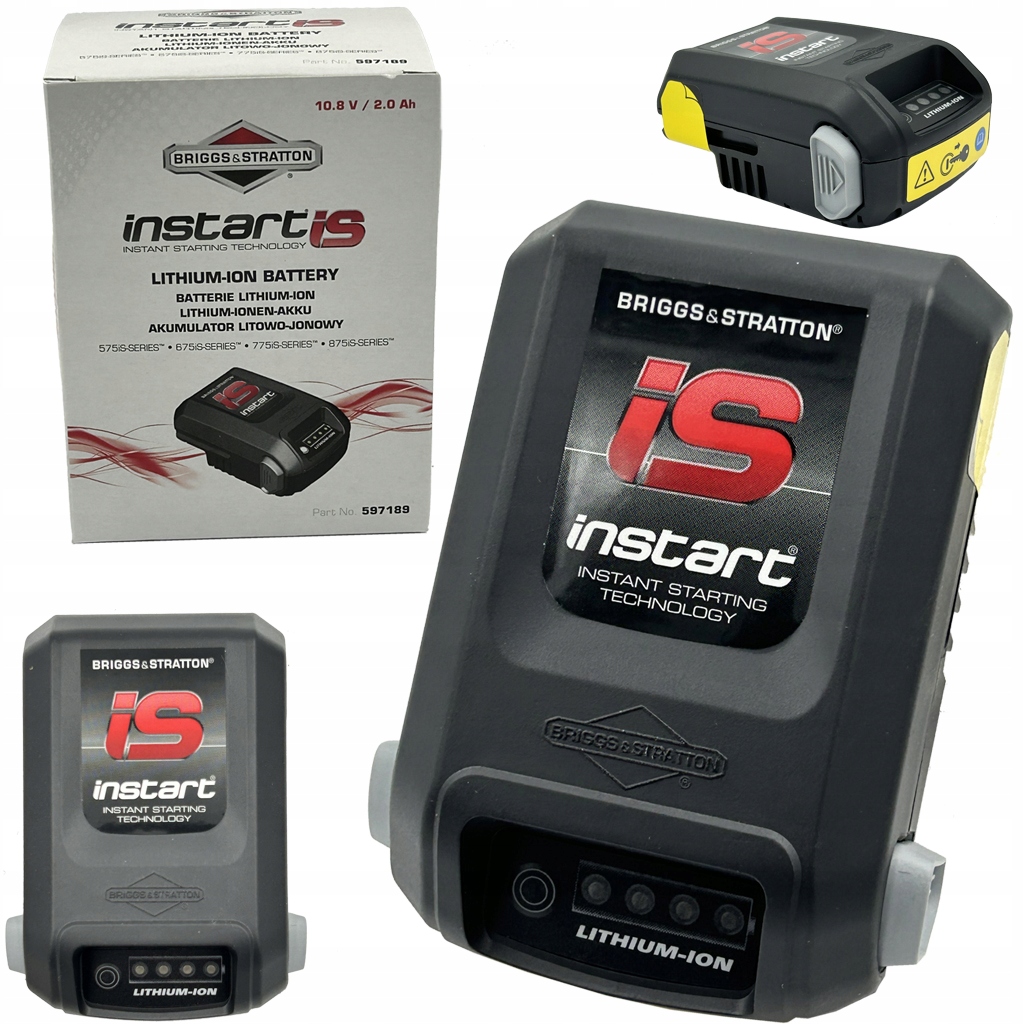 Akumulator bateria Briggs&Stratton 593560 INSTART 597189 oryginalna