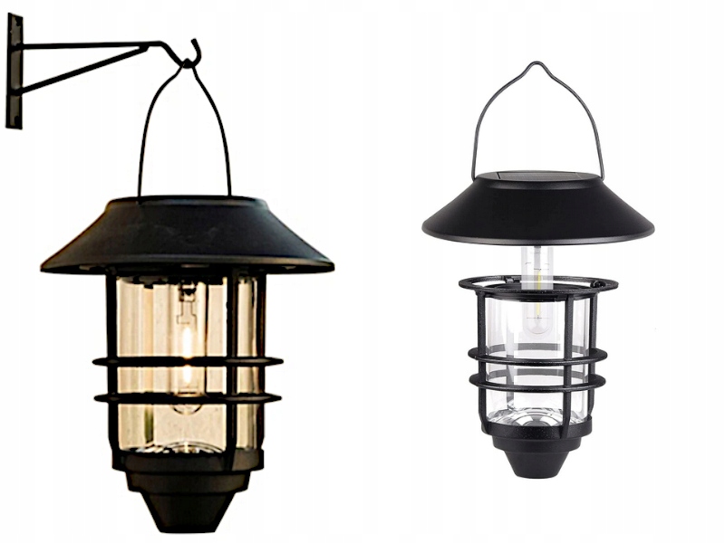 Dekorativní nástěnné svítidlo Dekorativní Led lampa Solární panel