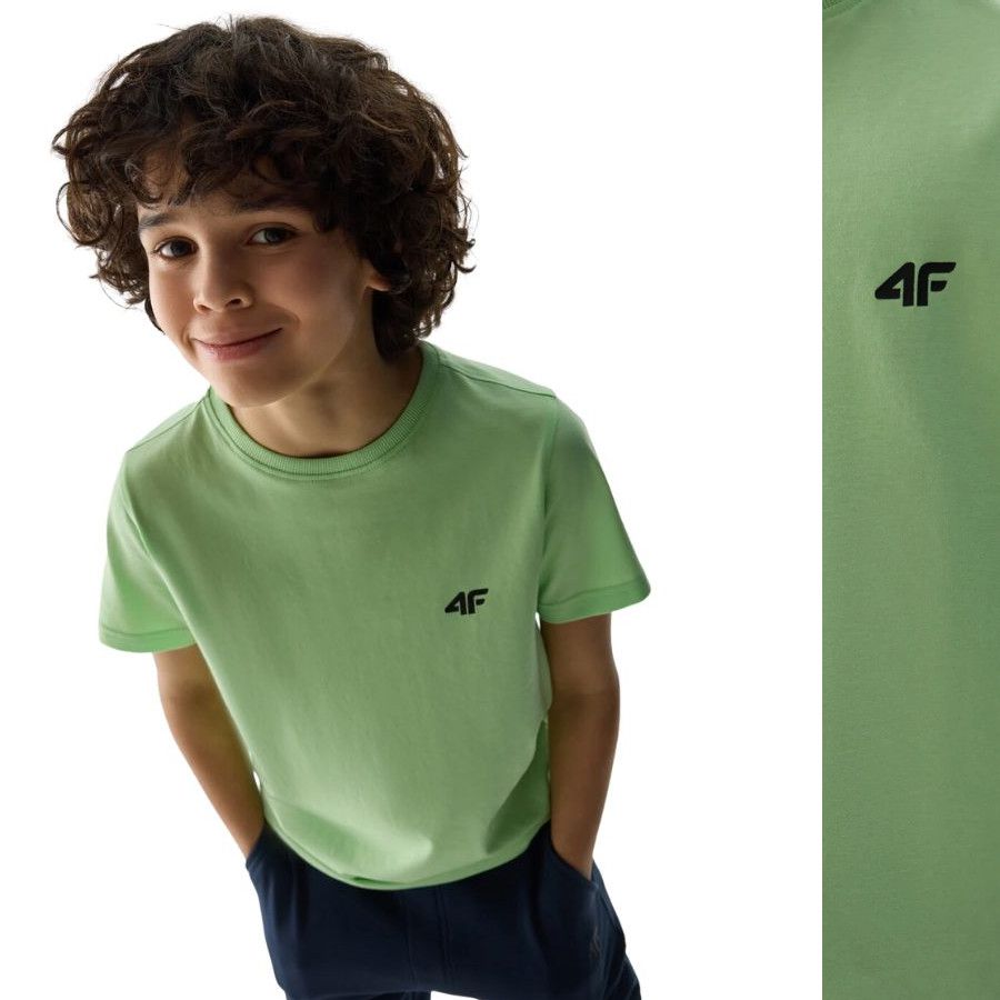 KOSZULKA CHŁOPIĘCA 4F DZIECIĘCA T-SHIRT SPORTOWA NA CO DZIEŃ