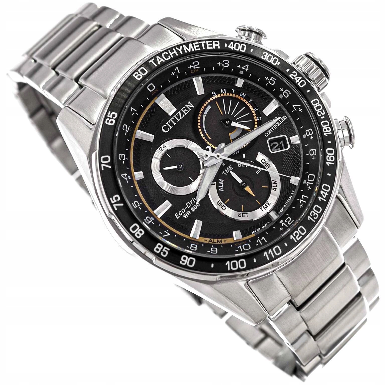 Pánské Hodinky Citizen CB5914-89E Radio Controlled Eco-drive Stříbrné 200 M
