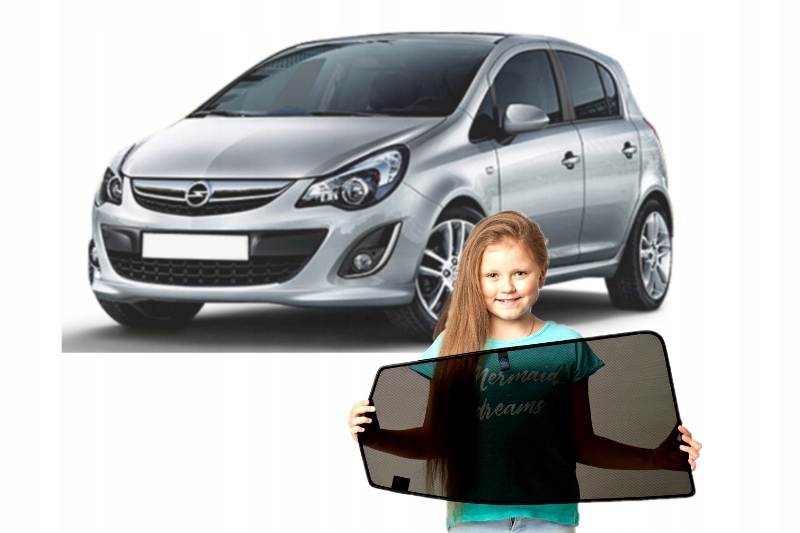 ШТОРИ НА МАГНІТАХ ДЛЯ OPEL CORSA D