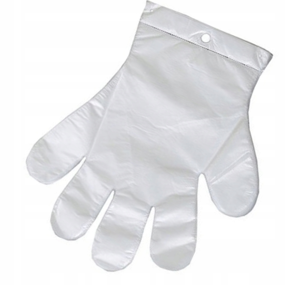 

Rękawice Ochronne Hdpe Foliowe Mocne L 100SZT