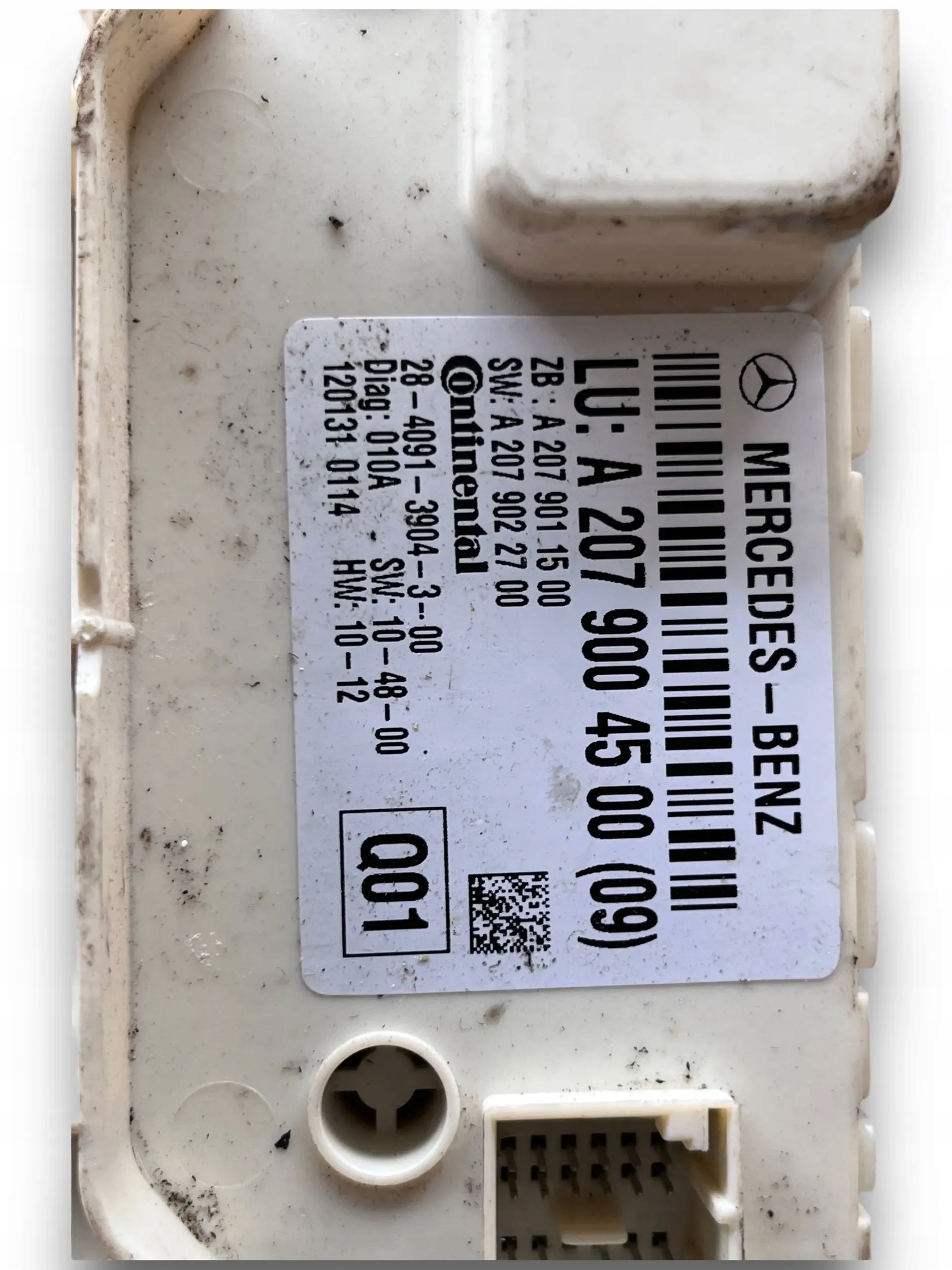 MERCEDES E KLASA COUPE W207 control unit roofs 2079004500 !M