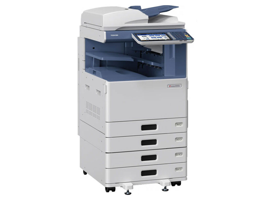 Toshiba e-STUDIO 3555C-A3 цвет МФУ 708 тыс. 4 ящика / готова к работе