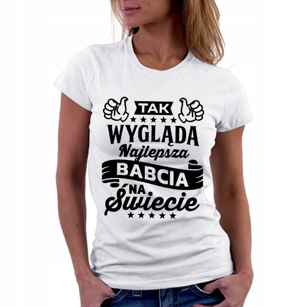 

Koszulka Na Dzień Babci Prezent Na Urodziny / XL