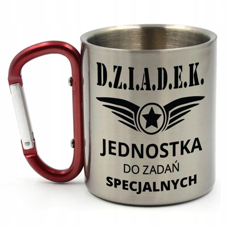 

Kubek Z Karabińczykiem Dziadek Jednostka, 300ML
