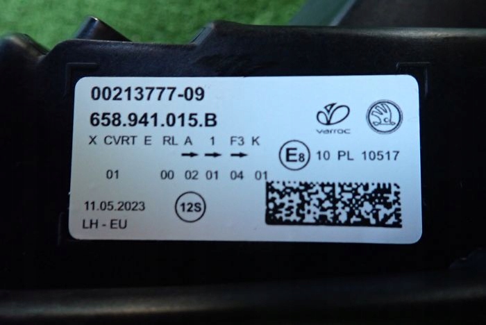 SKODA KAMIQ CRYSTAL LED 19- reflektor left light left