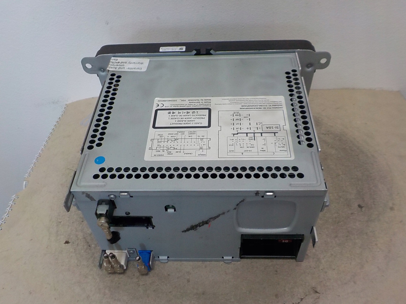 VW PASSAT B7 GOLF VI RADIO navigation 3C0035279B