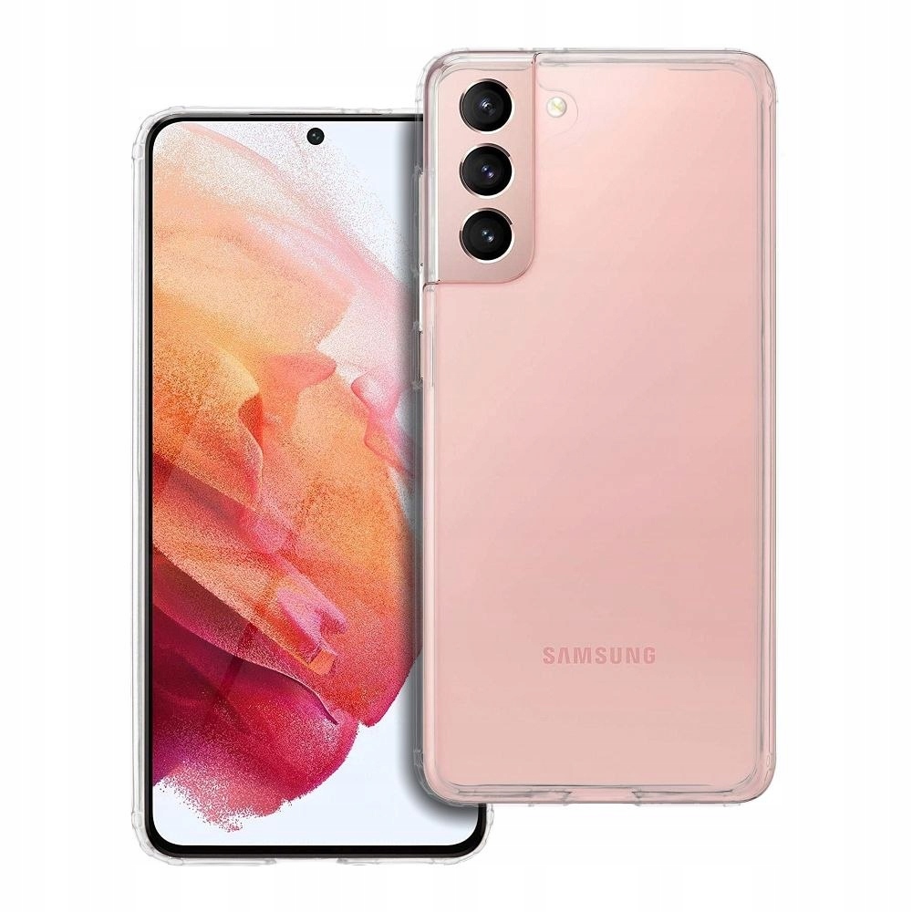 Etui na Samsung S21 Clear Hybrid transparentne