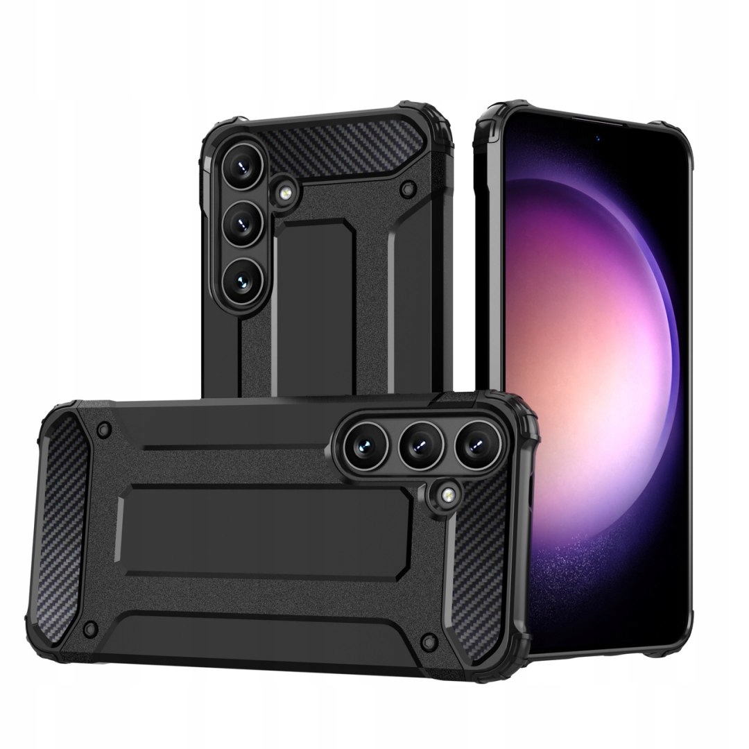 Etui pancerny hybrydowy pokrowiec na Samsung Galaxy S24 Fe Hybrid Armor c