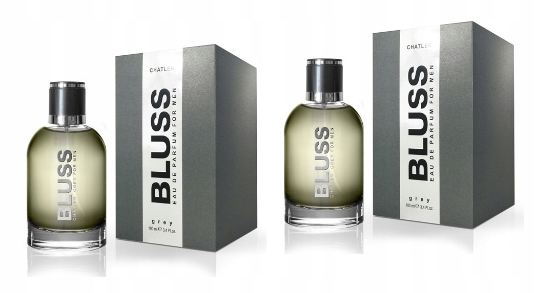 Chatler Bluss Grey Men 2x100ml Edp Set