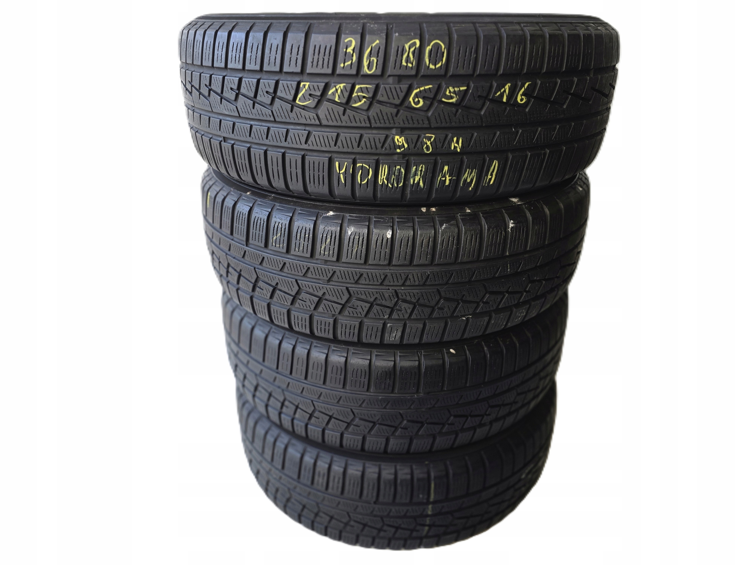 Opony Zimowe Yokohama 215/65 /16 - Niska cena na Allegro