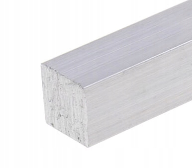 Hliníková tyč čtvercová 6060 T6 PA38 40x40 mm x 0,4 m 40 cm