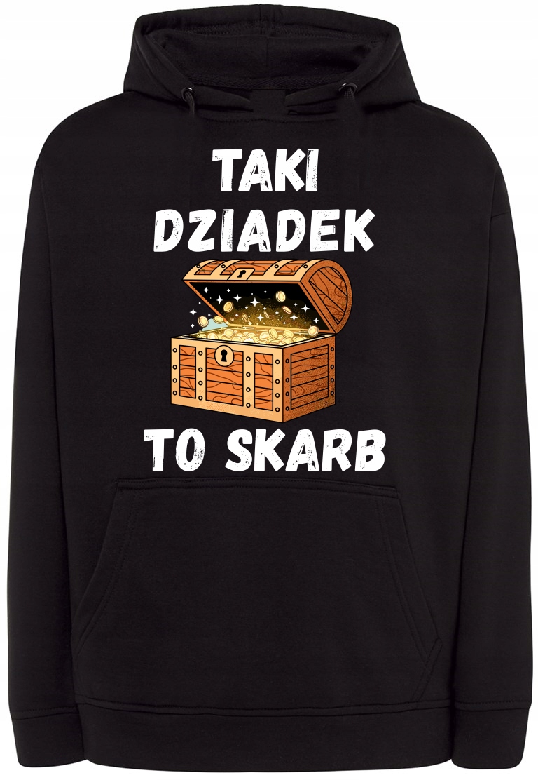 Mikina s kapucí Den dědečka Takový dědeček je poklad Dárek r.XXL