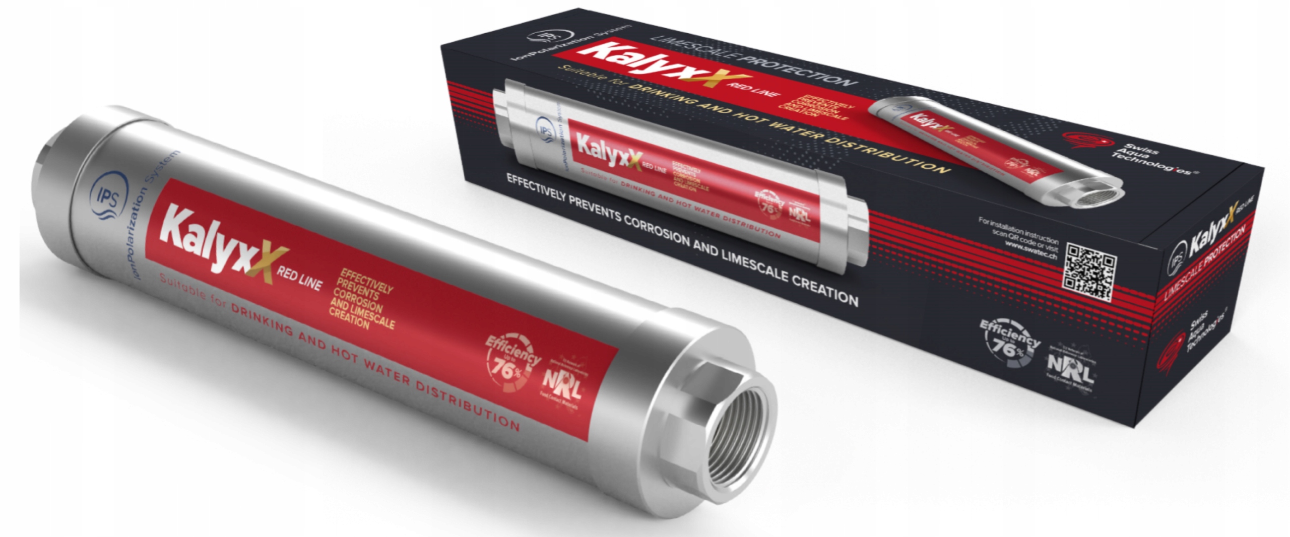 Uzdatniacz odkamieniacz wody IPS Kalyxx Red Line