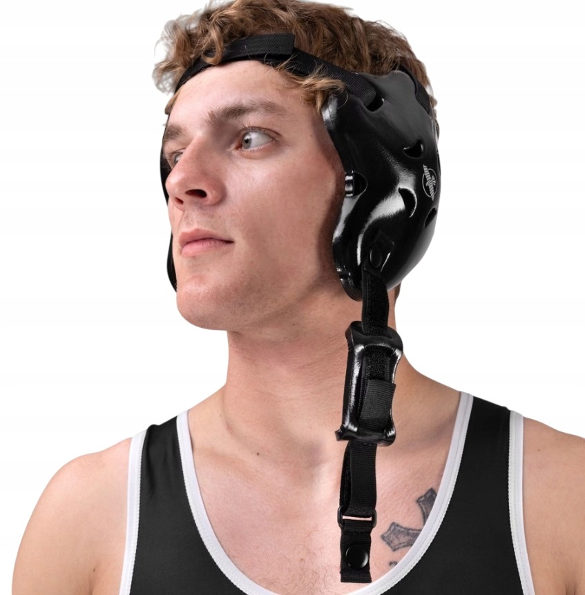 Hayabusa chránič uší Wrestling Ear Guard Black Univerzální