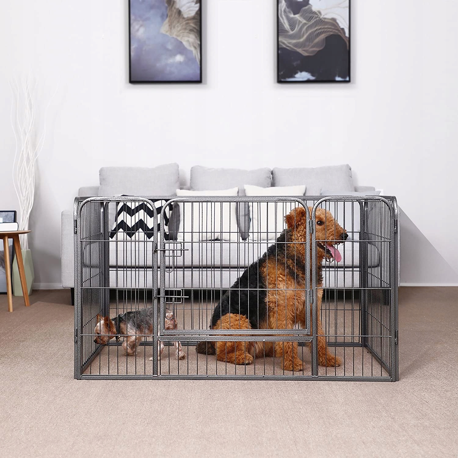 

Klatka metal 119x77x70cm kojec wybieg dla psa