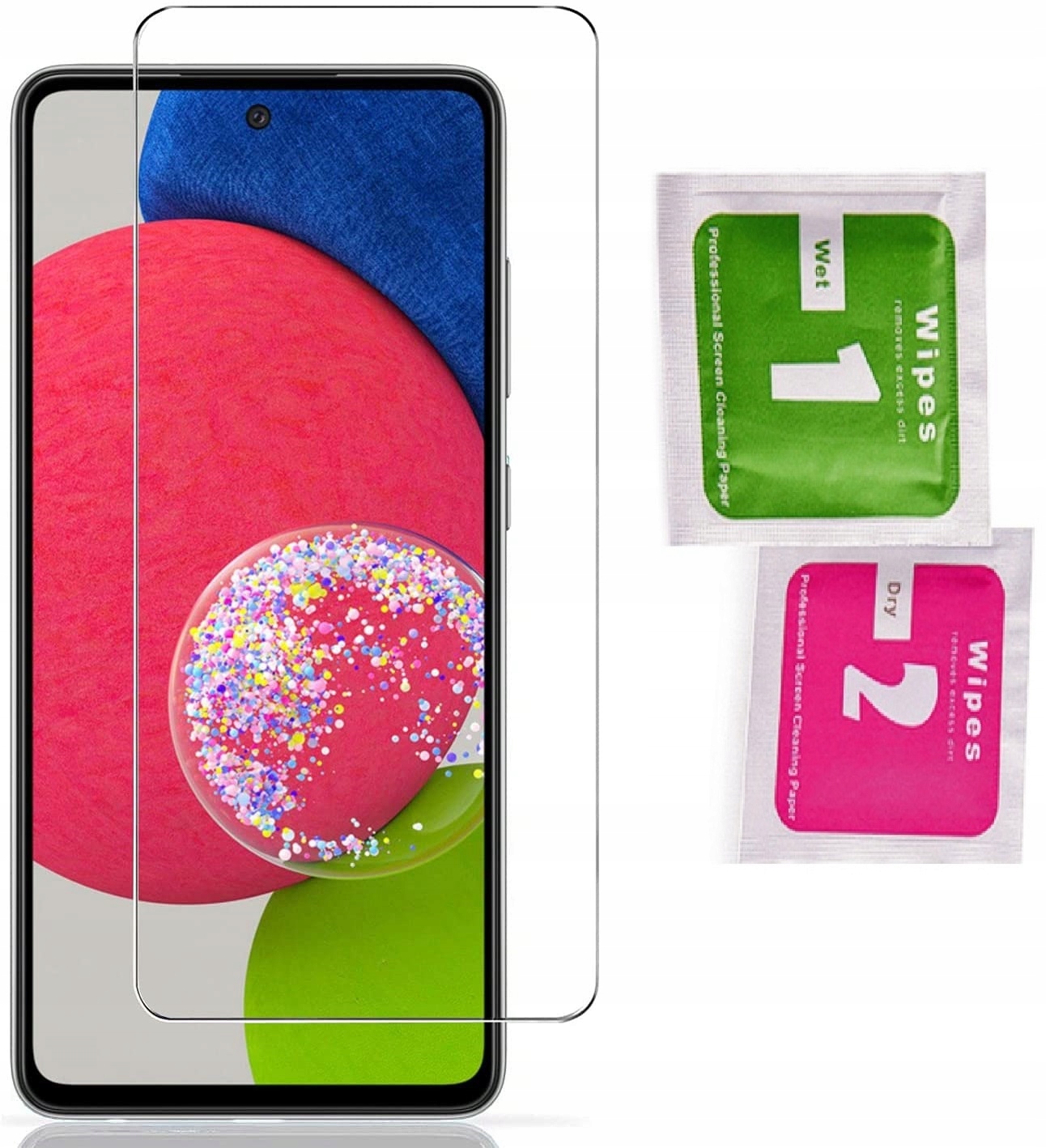 ETUI PANCERNE SLIDE RING do SAMSUNG A52S A52+SZKŁO Typ plecki