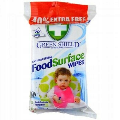 

Green Shield Food chusteczki antybakteryjne 70szt