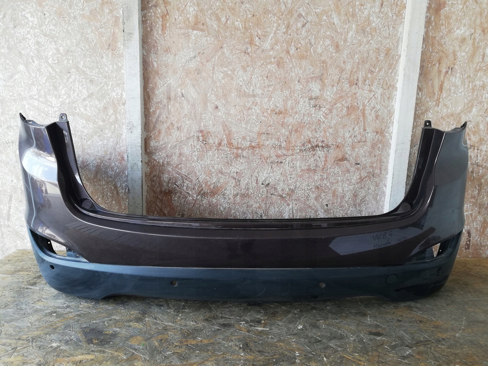 HYUNDAI IX35 bumper rear part rear below PDC