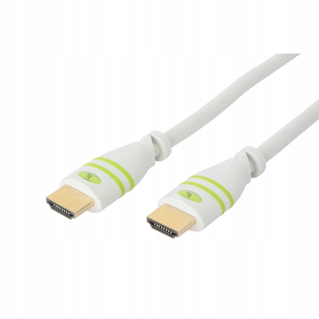 

Kabel Hdmi/hdmi V1.4 M/M Ethernet 3D4K Biały 2m