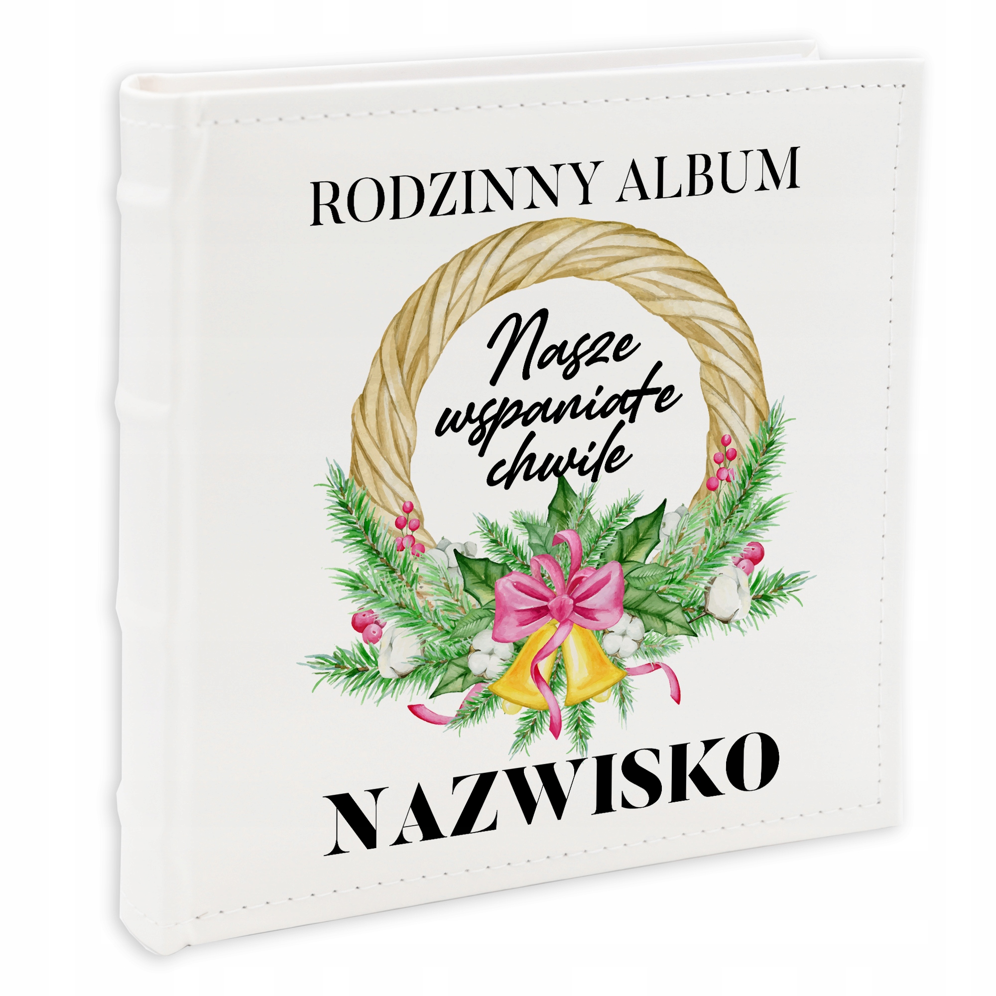 Album na fotografie 10x15 cm Bílá Naše Úžasné Okamžiky Kreator Projekt