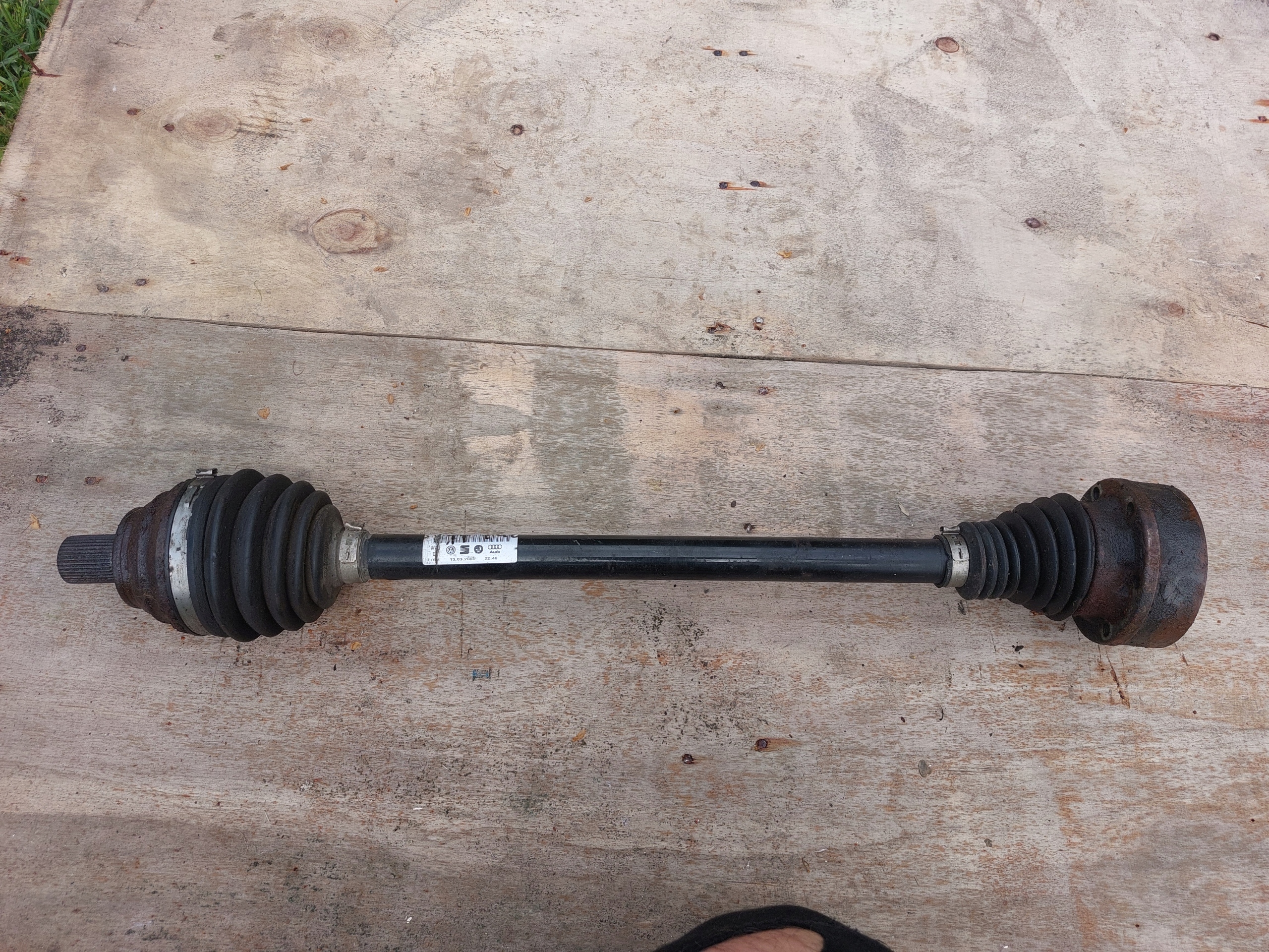 Audi TT 8J0501204A semi-axis rear right