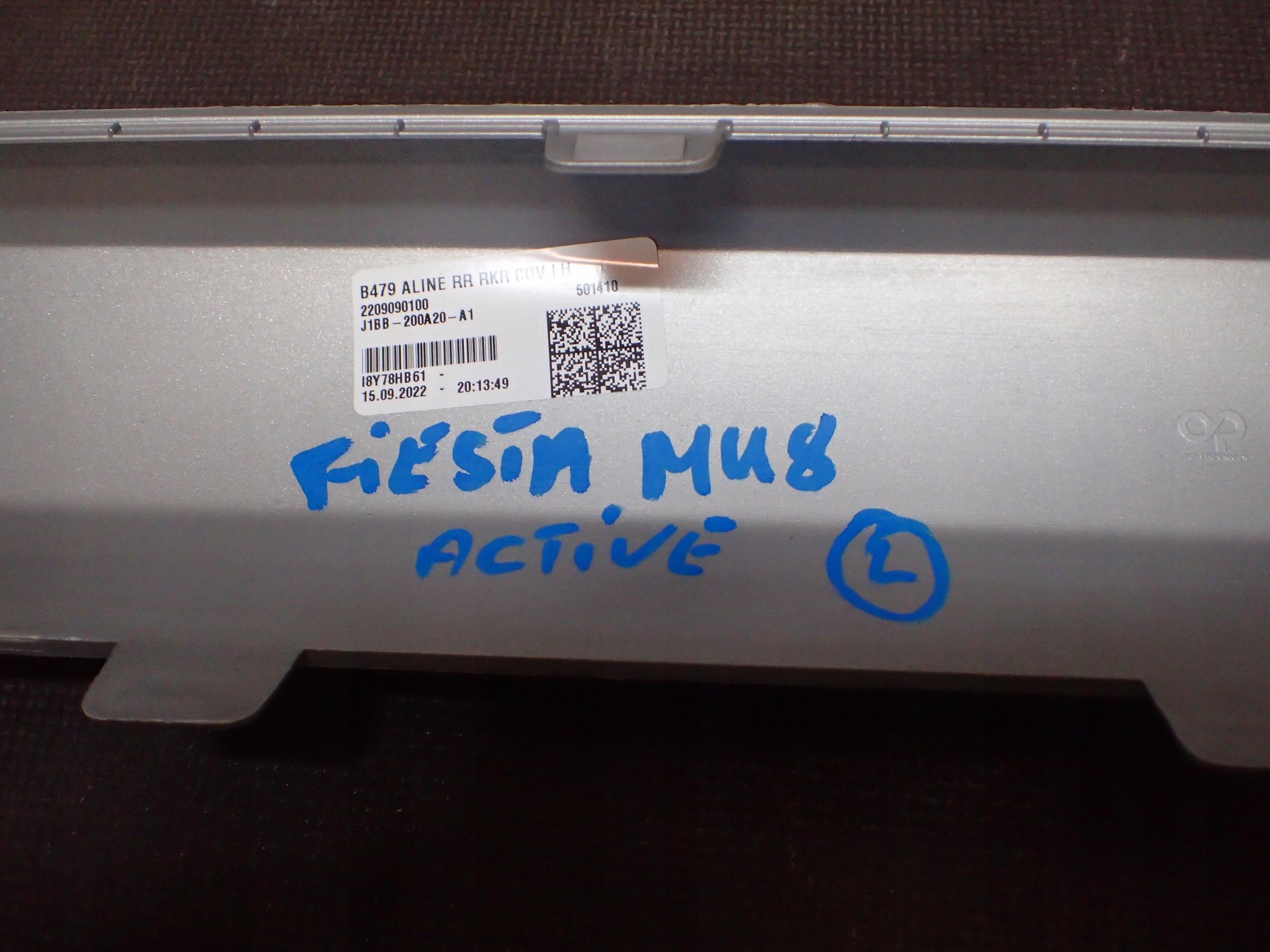 THRESHOLD MOULDING THRESHOLD LEFT FORD FIESTA MK8 ACTIVE