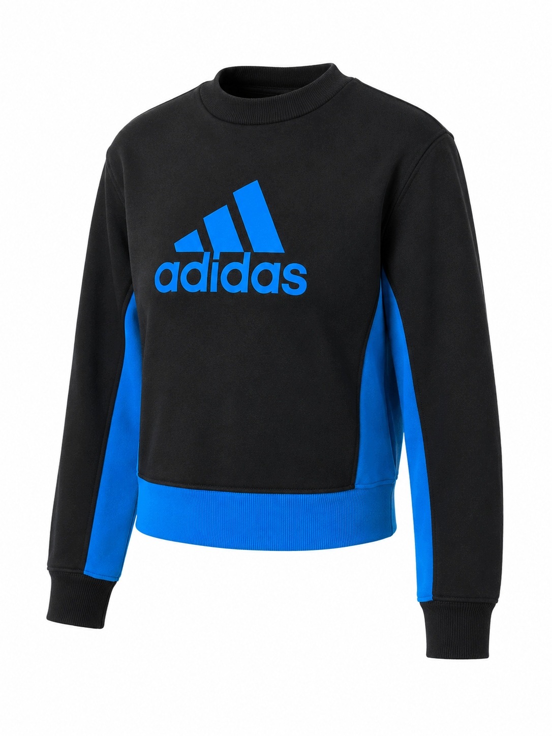adidas komplet dresowy dziecięcy bluza spodnie 140 czarny niebieski