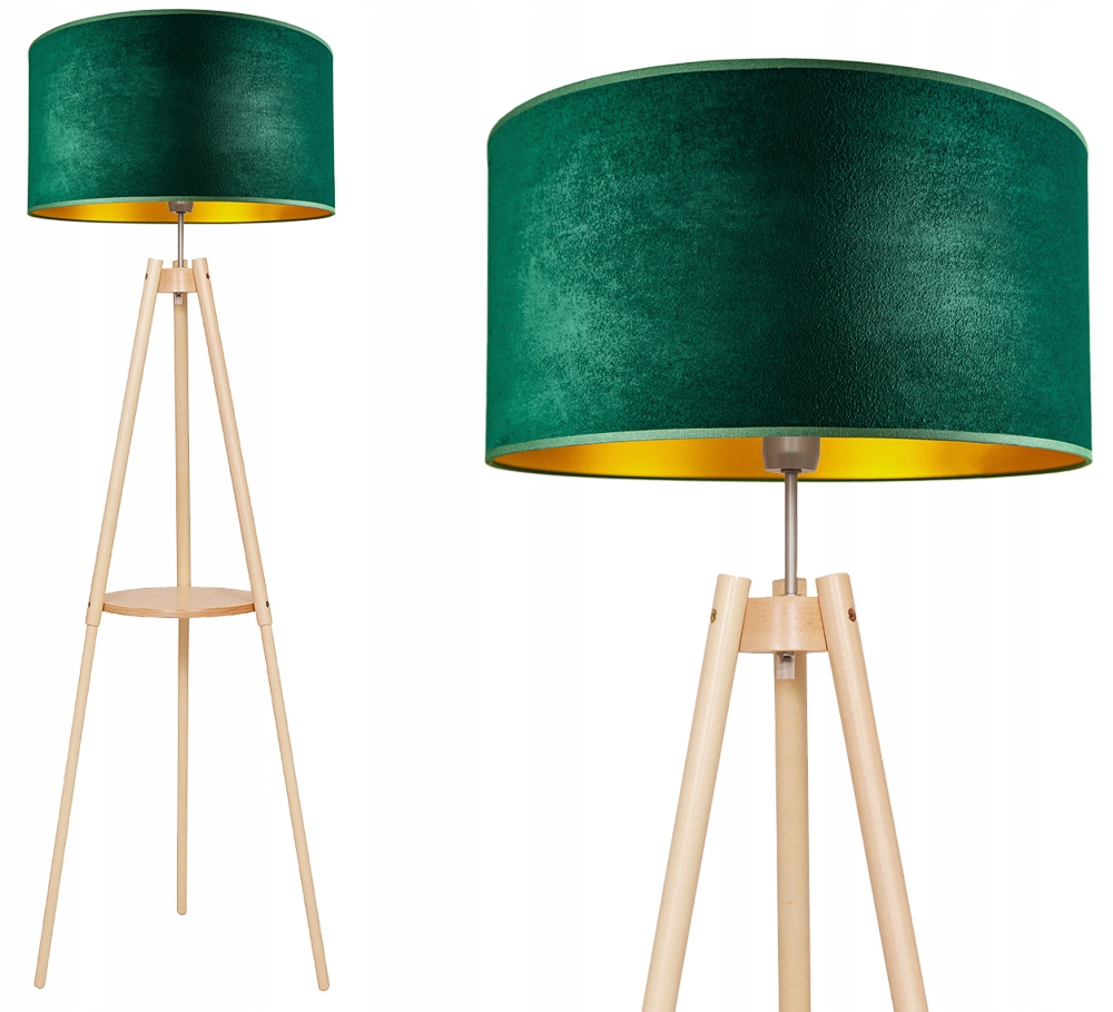 ШТАТИВ ТОРШЕР С ВЕЛЮРОВЫМ СТОЛОМ