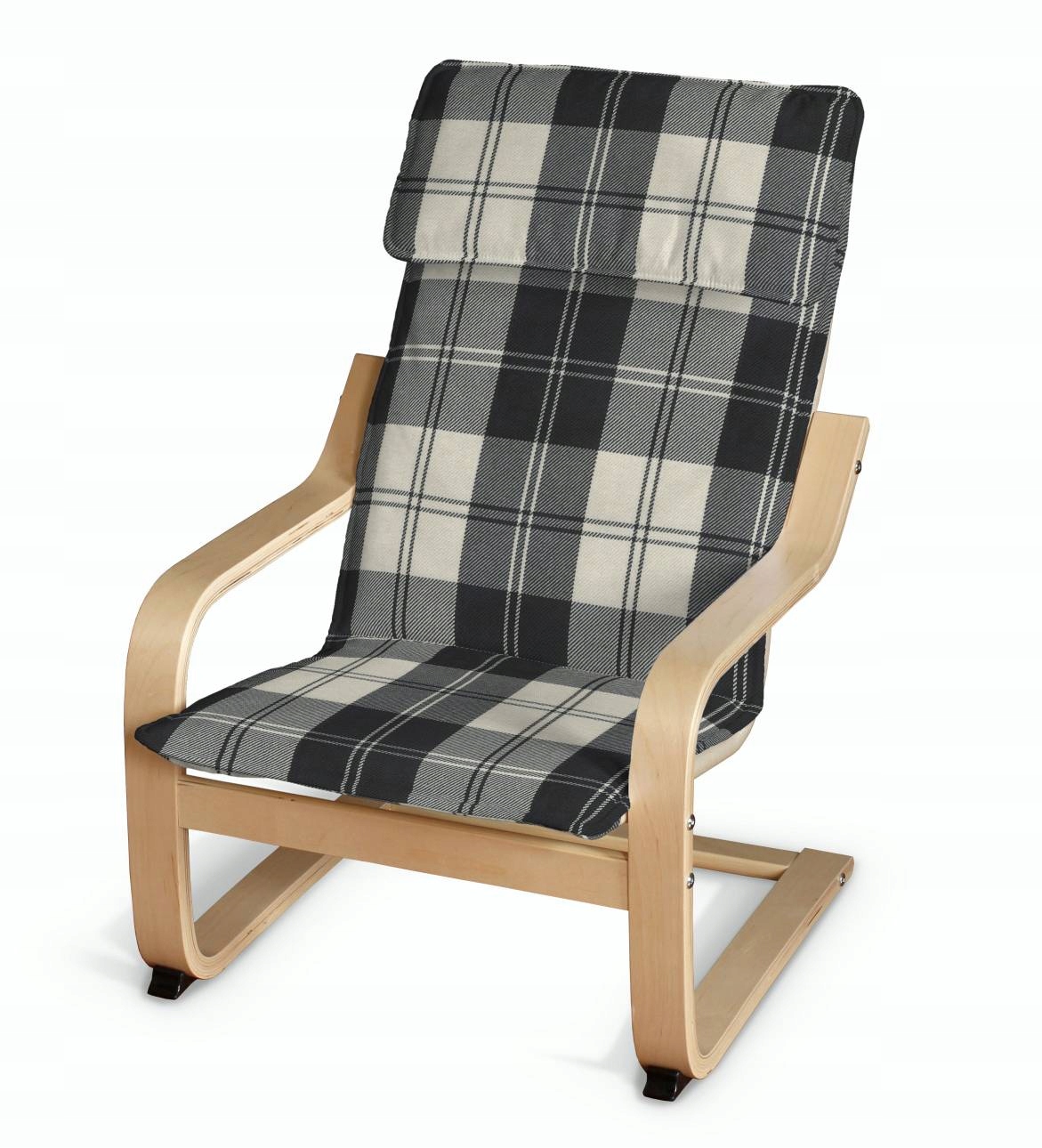 Dekoria Polštář na dětskou sedačku Poäng černý