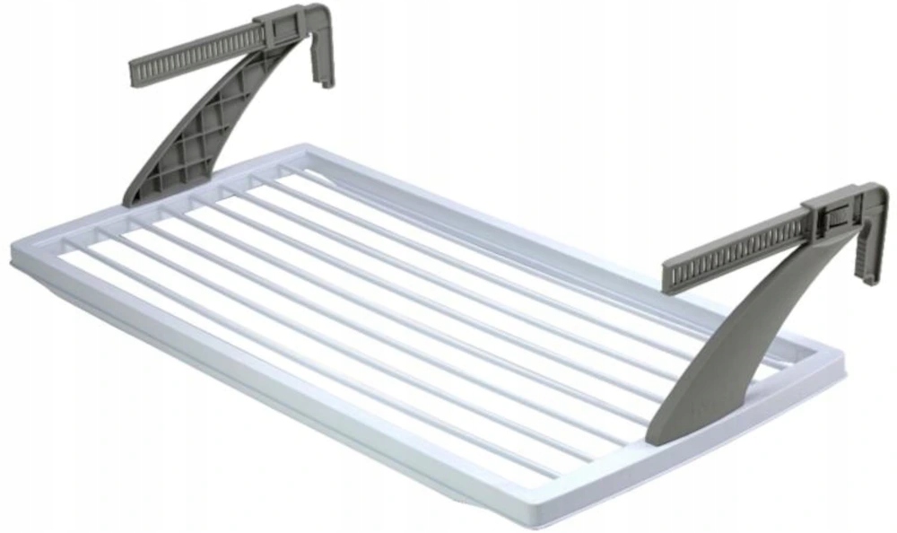 Levně Bama sušák na prádlo Balcone, šedý