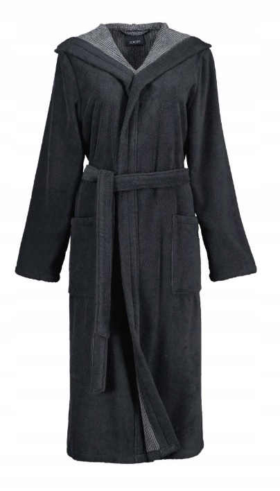 Joop! Dámský Župan S Kapucí 1617 Classic Černý Bavlna vel. 40/42