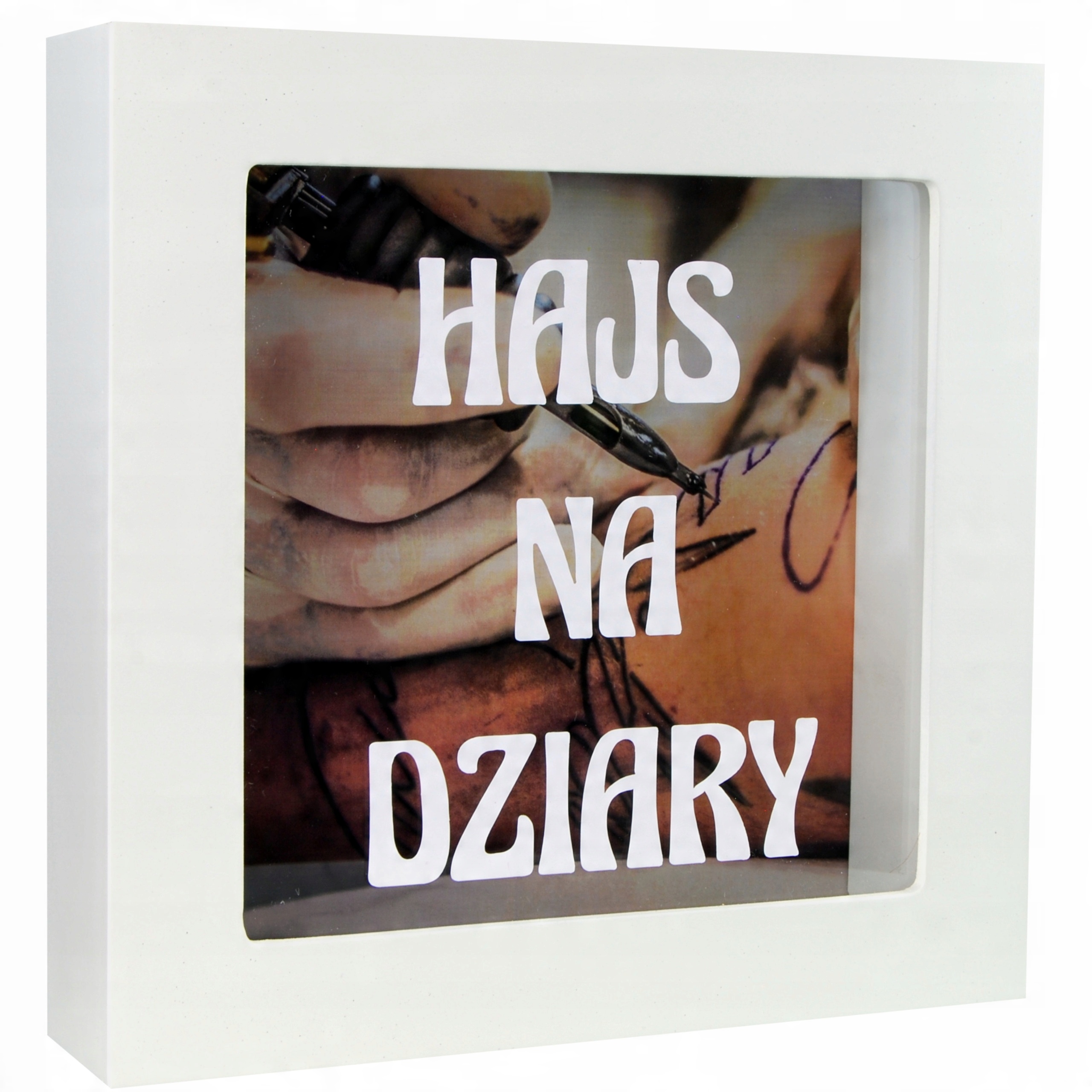 

Skarbonka Ramka Na Prezent Urodziny Tatuaż Dziary