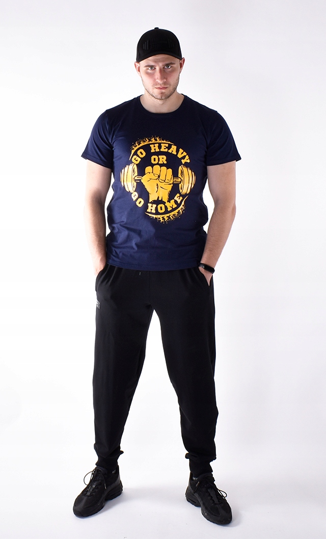 Spodnie dresowe Legalna Sztanga czarne 4XL