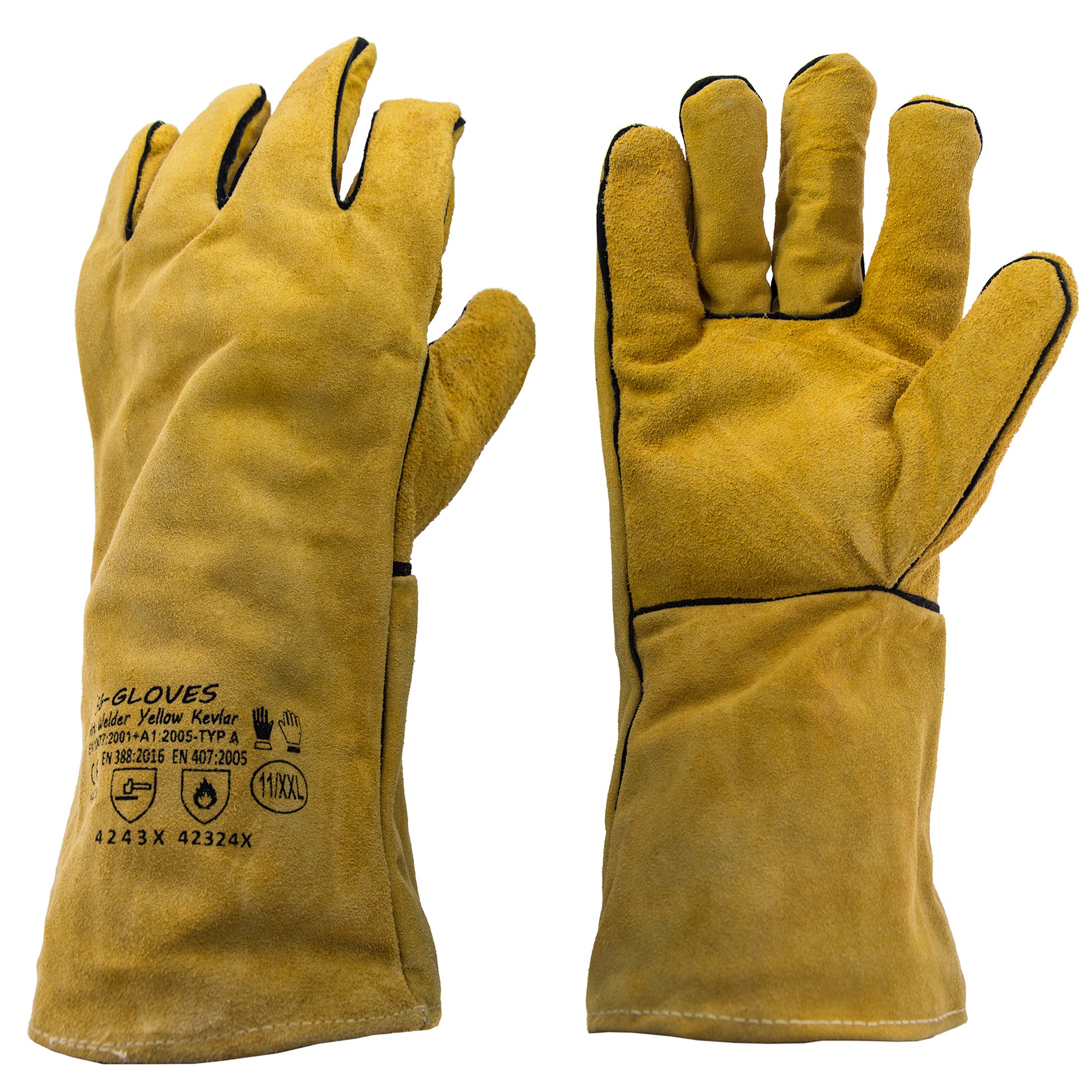 

Rękawice Spawalnicze Gloves Welder Yellow Roz 11
