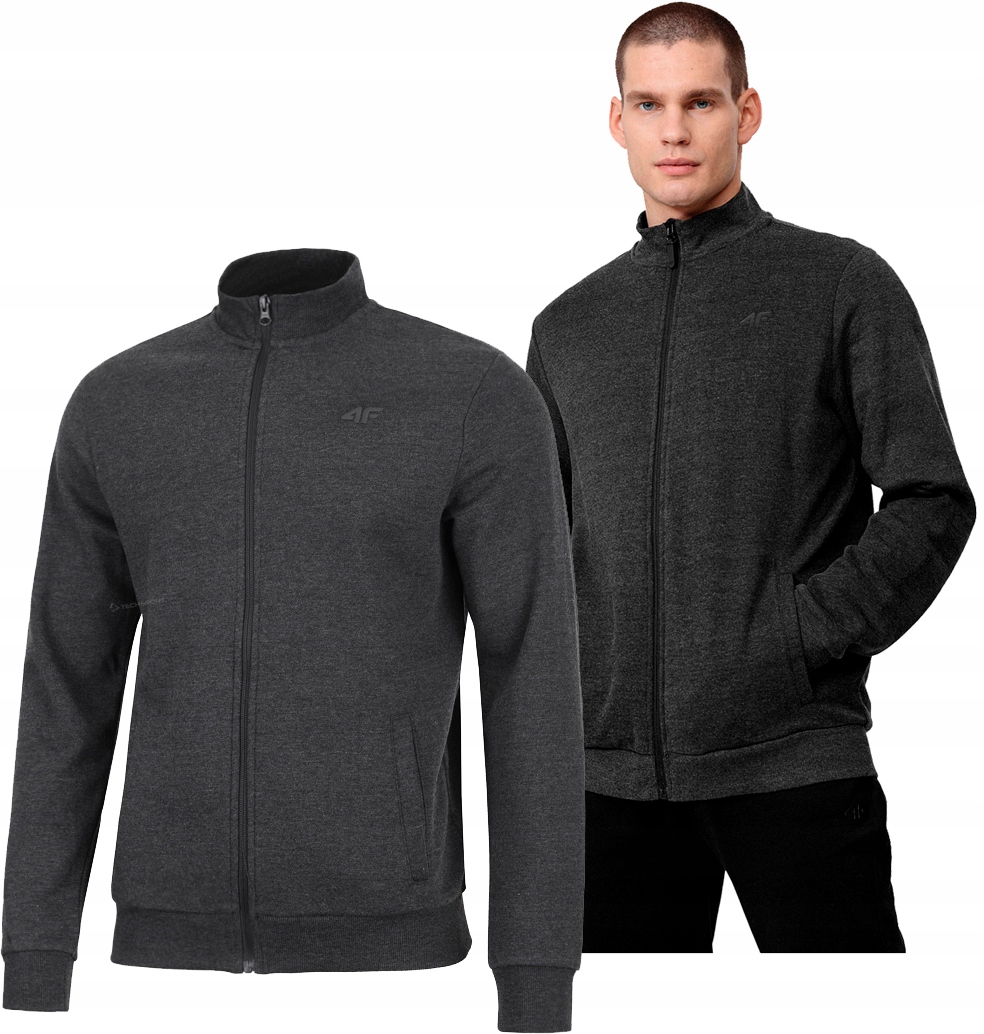 

4F Męska Bluza Rozpinana Bawełniana / rozm XXL