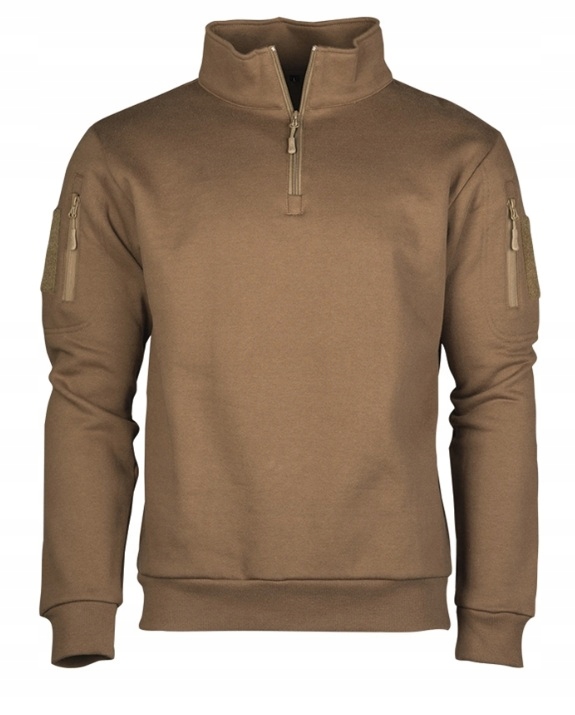 Mil-Tec Bluza Taktyczna z Kołnierzem Ciemny Coyote L