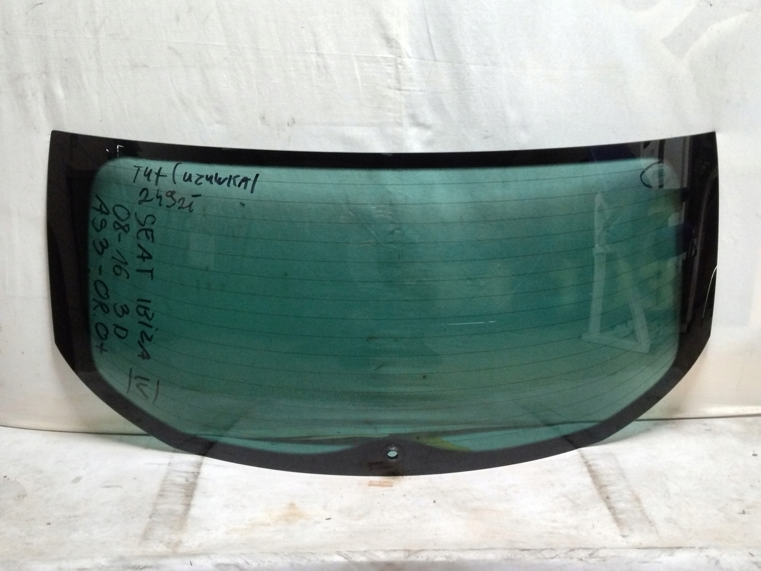 SZYBA TYLNA SEAT IBIZA IV 4 (2008-2016) 3D AS3 OR.