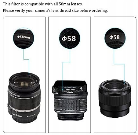 Filtr polaryzacyjny kołowy ESDDI CPL 58 mm SLIM Model mrc-cpl slim