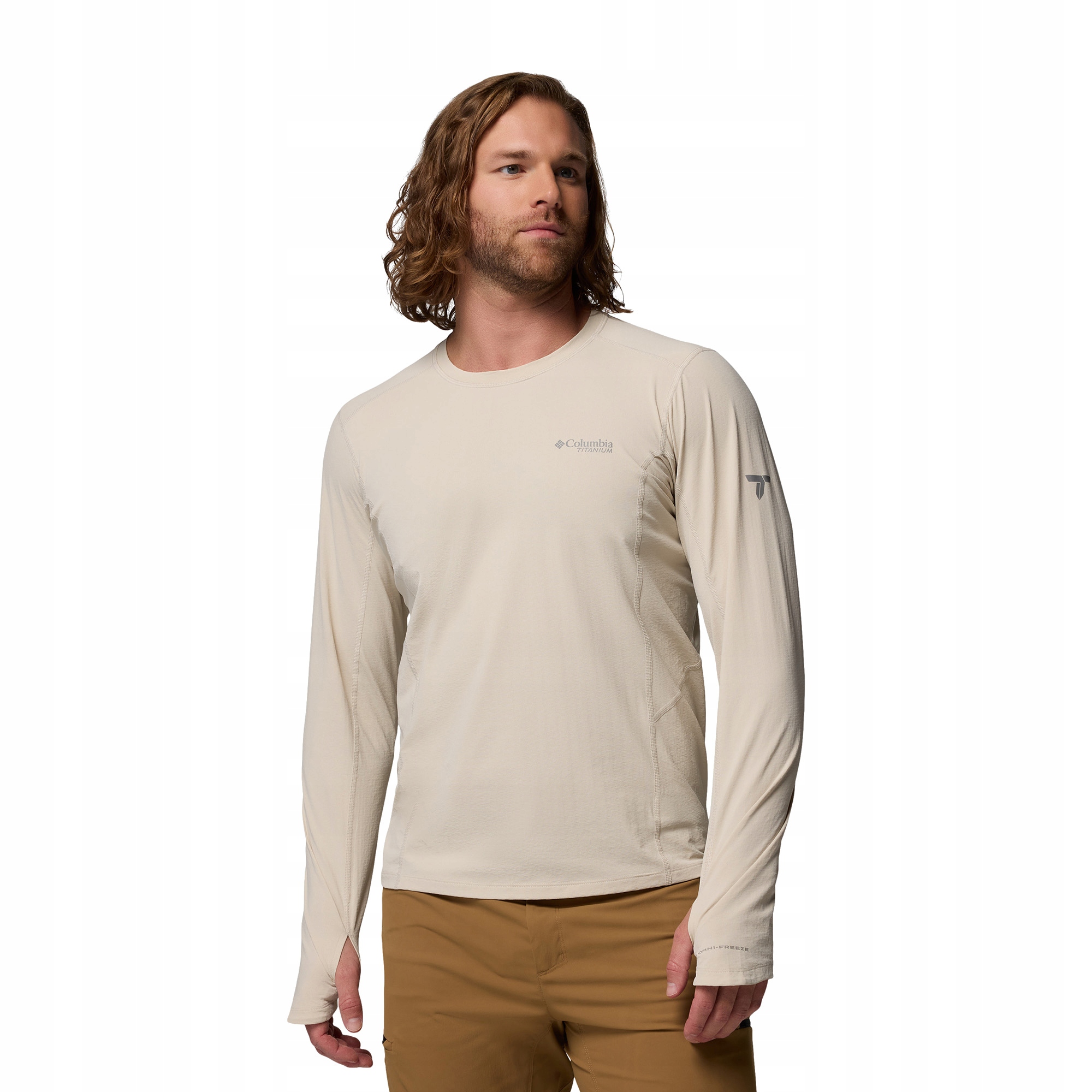 Pánský nátělník Columbia Diamond Peak Pro Crew tmavý kámen