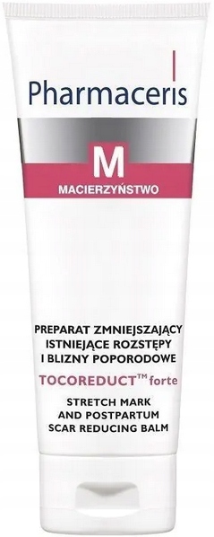PHARMACERIS M Preparat zmniejszający rozstępy i blizny poporodowe 75 ml