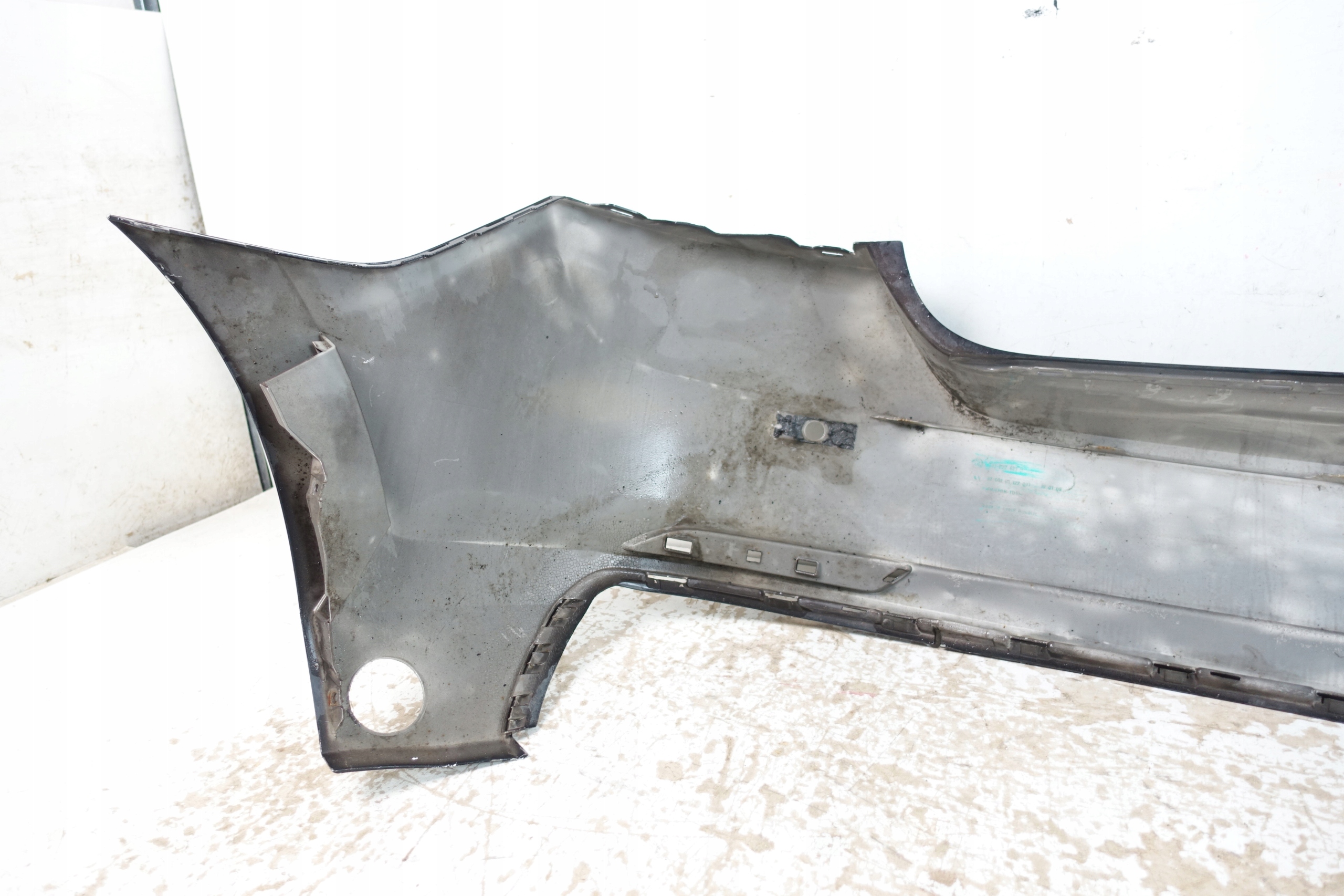 SKODA RAPID SPACEBACK 5JJ 2012- bumper rear part rear 5JJ807421B