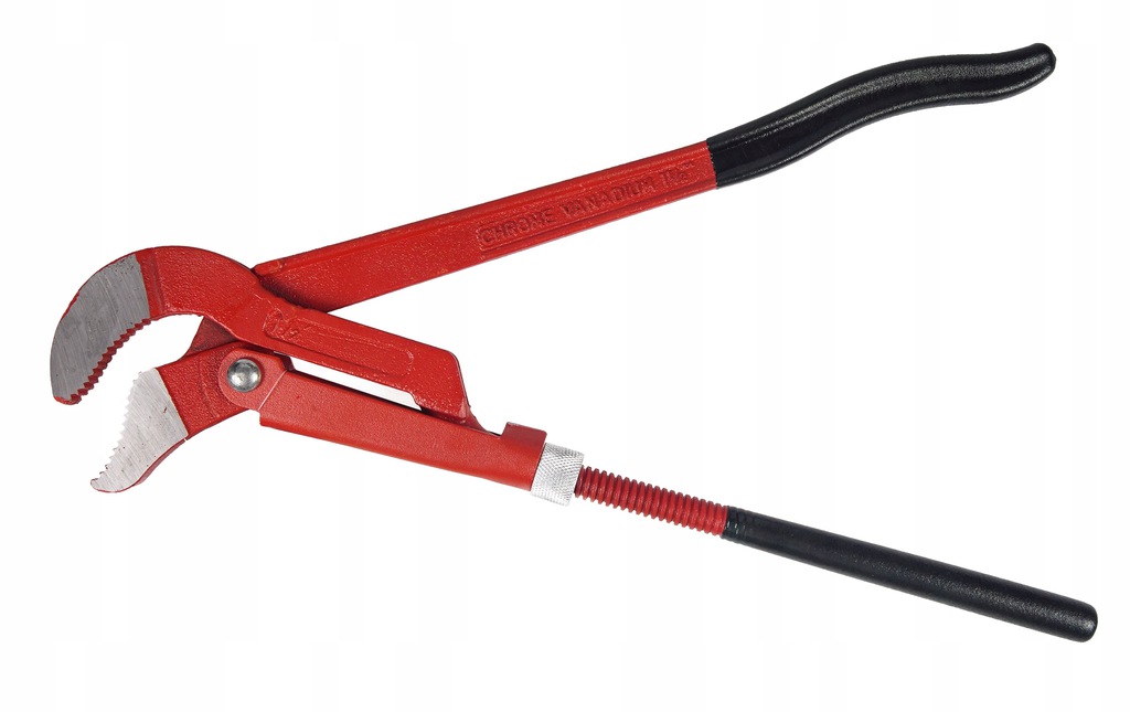 KLUCZ HYDRAULICZNY NASTAWNY SZWEDZKI DO RUR 1,5 BLACK Długość 40 cm