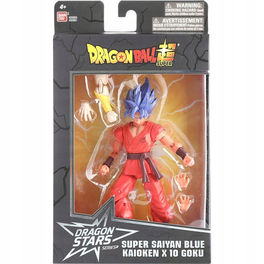 Dragon Ball Dragon Stars Bandai Figurka Saiyan Blue Kaioken X10 Goku (Son Goku Saiyan Blue Kaio-ken x10)