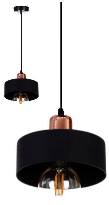 

Lampa Sufitowa Plafon Żyrandol Loft Edison Retro