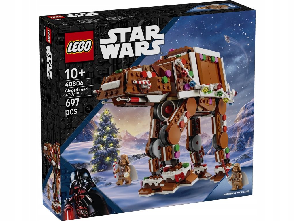 Lego 40806 Star Wars Perníkový kráčející stroj At-at