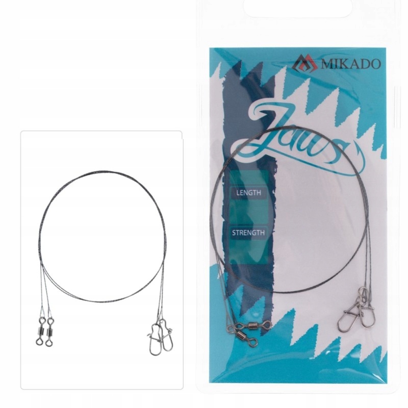 Przypon Wolframowy Jaws-light 35cm/10kg op.2
