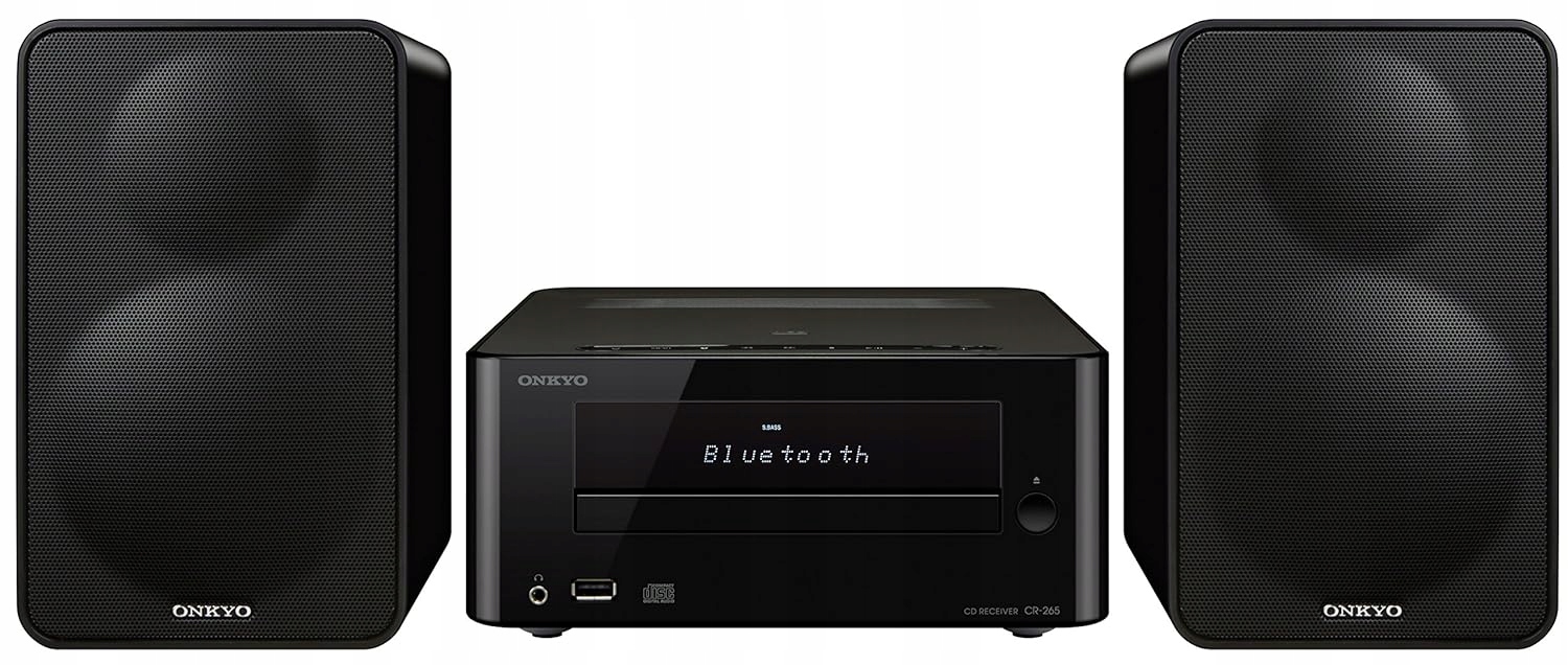 Wieża Stereo Onkyo CS-265(B) CD MP3 Fm Bluetooth Usb 2.0 40W