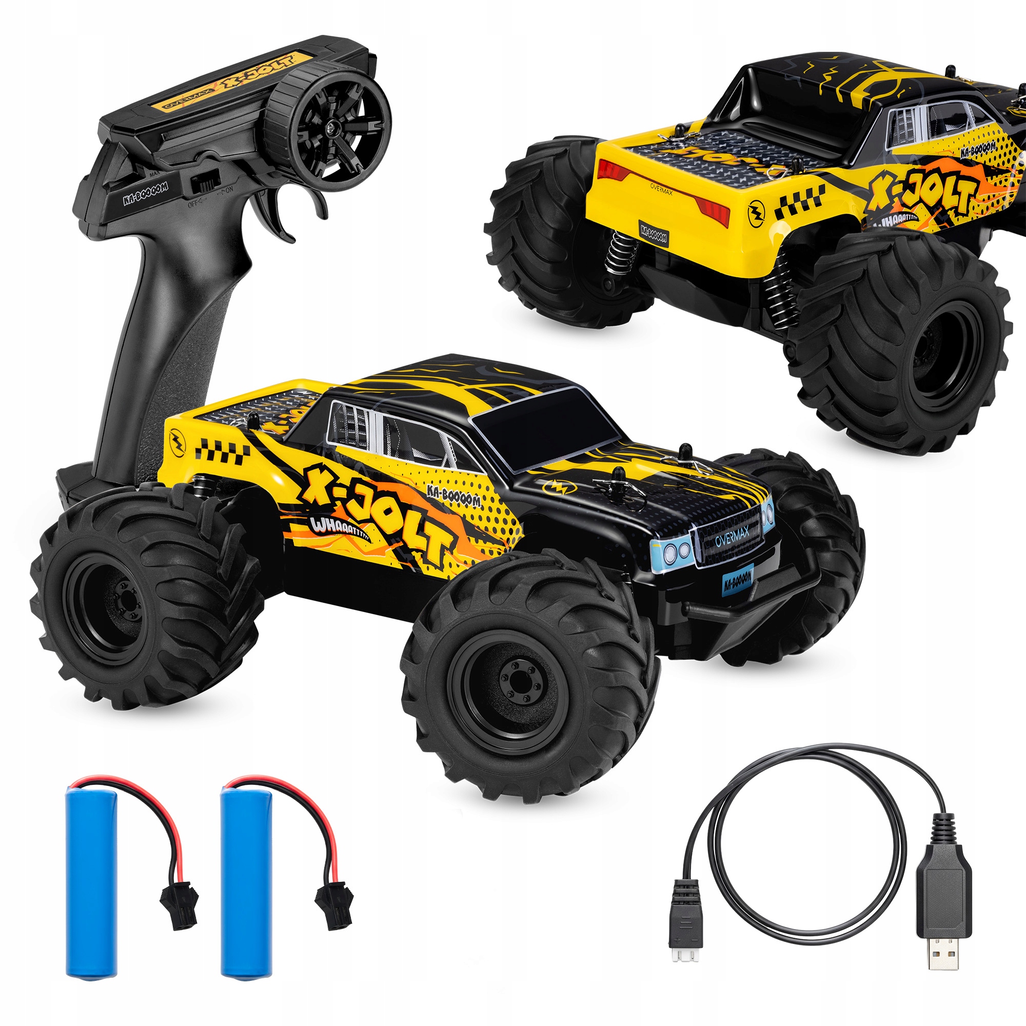 Auto na dálkové ovládání Monster Truck rychlé a odolné